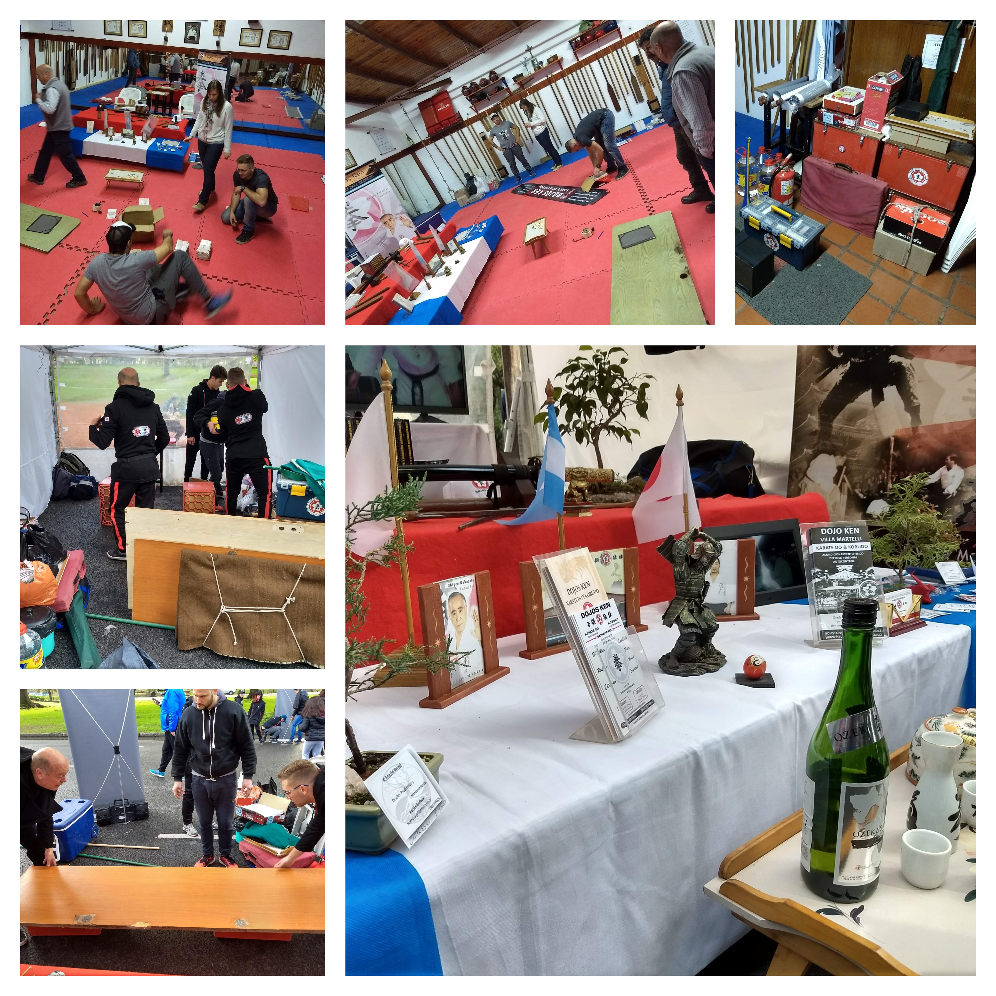 Armado del stand